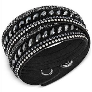 Swarovski Crystal Slake Wrap Bracelet